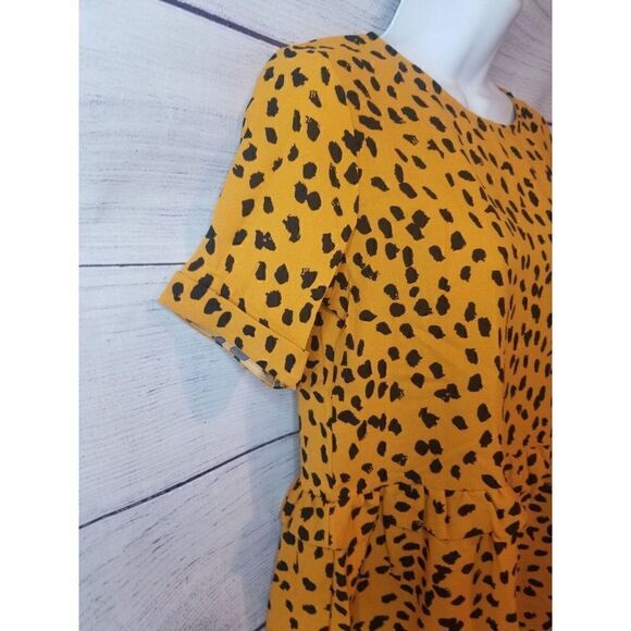 Women's Animal Print Mini Dress Small - Picture 3 of 5